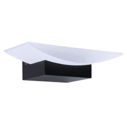 Φωτιστικό Τοίχου-Απλίκα Metrass 98888 20x6x10,5cm 1xLed 5,6W White-Black Eglo