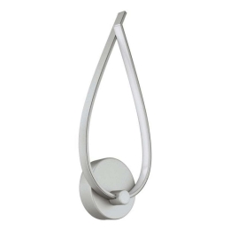 Φωτιστικό Τοίχου-Απλίκα Palloza-1 98889 17x6x42,5cm Led 10W Satin Nickel Eglo