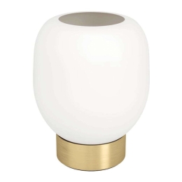 Φωτιστικό Επιτραπέζιο Manzanares 900307 1xE27 40W White-Gold Eglo