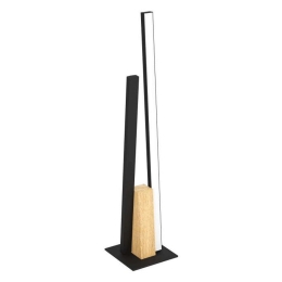 Φωτιστικό Επιτραπέζιο Panagria 900492 7,5x4,5x45,5cm 1xLed 6,8W Black-Natural Eglo
