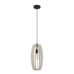 Φωτιστικό Οροφής Bajazzara 900502 26x110cm 1xE27 40W Grey Eglo