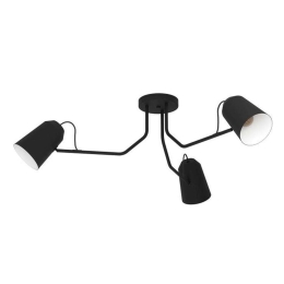 Φωτιστικό Οροφής Loreto 900188 114,5x35,5cm 3xE27 25W Black Eglo