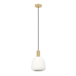 Φωτιστικό Οροφής Manzanares 900305 22,5x110cm 1xE27 40W White-Gold Eglo