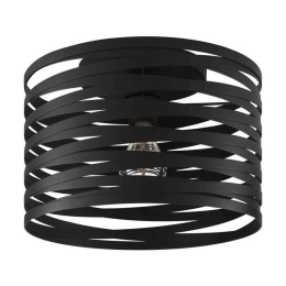 Φωτιστικό Οροφής-Πλαφονιέρα Cremella 900164 37x26cm 1xE27 60W Black Eglo