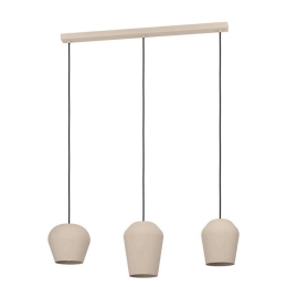 Φωτιστικό Οροφής-Ράγα Cambaito 900143 89,5x19,5x110cm 3xE27 40W Sand Eglo