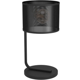Φωτιστικό Επιτραπέζιο Manby 43797 Φ24x48,5cm 1xΕ27 40W Black Eglo Ατσάλι