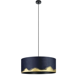Φωτιστικό Οροφής Casuarita 39974 Φ53x150cm 1xE27 40W Blue-Gold Eglo Χαρτί,Μέταλλο