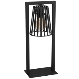 Φωτιστικό Επιτραπέζιο Bogota 390005 53,5cm 1xE27 40W Black Eglo Ατσάλι