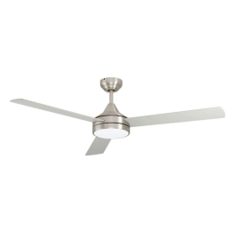 Ανεμιστήρας Οροφής Με Φως Sesimbra 35081 Φ132x32,6cm Led IP20 Nickel Eglo Διάμετρος 132cm