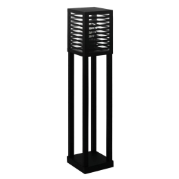 Φωτιστικό Δαπέδου Alamonte 3 900139 15x15x100cm IP44 Black Eglo