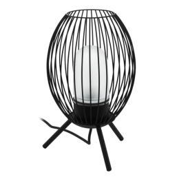 Φωτιστικό Δαπέδου Fusignano 900123 26,5x41cm 1xE27 IP44 Black Eglo