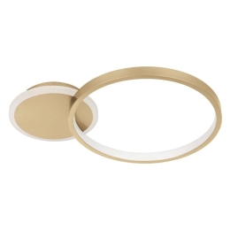 Φωτιστικό Οροφής - Πλαφονιέρα Gafares 900423 40,5x29x5,5cm Led Gold Eglo