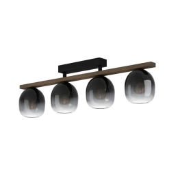 Φωτιστικό Οροφής - Ράγα Filago 900185 88x14,5x25cm Black Eglo