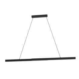 Φωτιστικό Οροφής - Ράγα Montebuono 390368 180x6,5x150cm Led Black Eglo