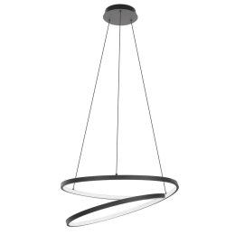 Φωτιστικό Οροφής Ruotale 900472 55x150cm Led Black Eglo
