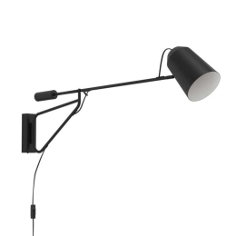 Φωτιστικό Τοίχου Loreto 1 900614 14x35cm 1xE27 Black Eglo