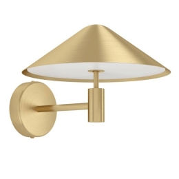 Φωτιστικό Τοίχου - Απλίκα Paraguay 390273 27x20,5x30,5cm Led Gold Eglo