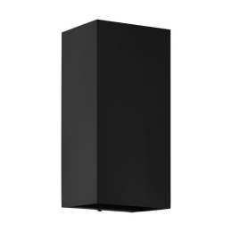 Φωτιστικό Τοίχου Eremitana 900189 11x24cm GU10 Black Eglo
