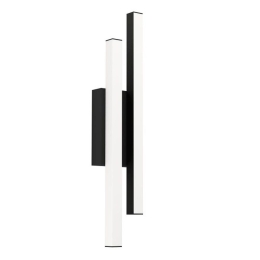 Φωτιστικό Τοίχου Serricella 900133 10x49,5cm Led IP44 Black-White Eglo