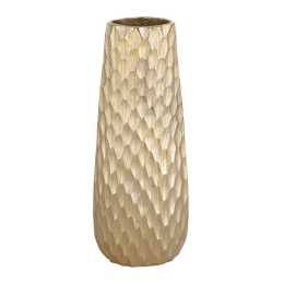 Βάζο Nilgaut 421055 Φ12x31cm Gold Eglo Αλουμίνιο