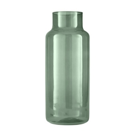 Βάζο Seul 421094 19x35cm Green Eglo Γυαλί