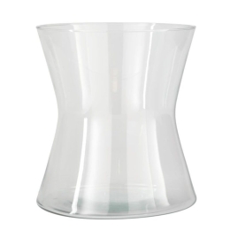 Βάζο Γυάλινο Delnite 421095 Φ23x25cm Clear Eglo Γυαλί