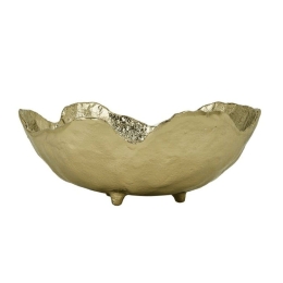 Διακοσμητικό Μπωλ Forleyet 427028 21,5x19x8,5cm Gold Eglo Αλουμίνιο