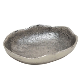 Διακοσμητικό Μπωλ Forleyet 427041 Φ13,5x10x3cm Silver Eglo Αλουμίνιο