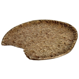 Διακοσμητικός Δίσκος Forleyet 427024 20x18x1cm Gold Eglo Αλουμίνιο