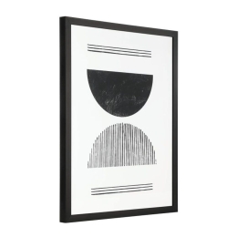 Κάδρο Roberval 423044 42,5x52,5cm Black Eglo Κάθετοι