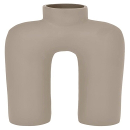 Βάζο Brower 421063 17,5x6x22,5cm Sand Eglo Αλουμίνιο
