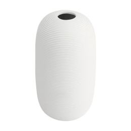 Βάζο Κεραμικό Mitane 421014 8x14,5cm White Eglo Κεραμικό