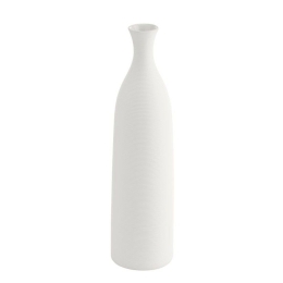 Βάζο Κεραμικό Mitane 421027 10,5x39,7cm White Eglo Κεραμικό