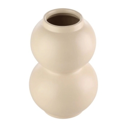 Βάζο Κεραμικό Miyoshi 421013 13x20cm Beige Eglo Κεραμικό