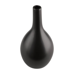 Βάζο Κεραμικό Okyma 421025 11x22cm Black Eglo Κεραμικό