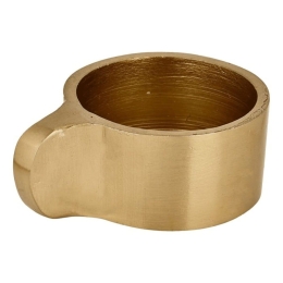 Κηροπήγιο Ρεσώ Jelicoe 422016 6x4,8x2,5cm Gold Eglo Αλουμίνιο