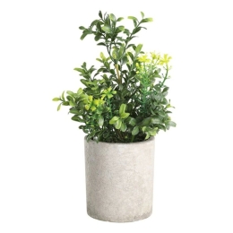 Τεχνητό Φυτό Σε Κασπώ 428025 Φ15x25cm Green Eglo Πλαστικό