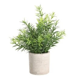 Τεχνητό Φυτό Σε Κασπώ 428029 Φ20x22cm Green Eglo Πλαστικό