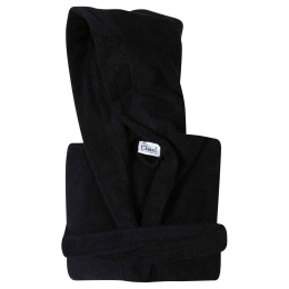 Μπουρνούζι 1453 Casual Large Black Das Home