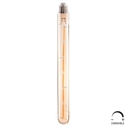ΛΑΜΠΤΗΡΑΣ HM4190 LED FILAMENT 6W E27 3000K ΧΡΥΣΟ DIMMABLE
