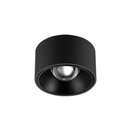 Φωτιστικό Οροφής - Σποτ Led Στρογγυλό D80xH45mm Black VK/02152CE/B/W VKLed