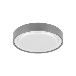 Φωτιστικό Οροφής - Πλαφονιέρα Led Grey VK/02062/G/C VKLed Πλαστικό