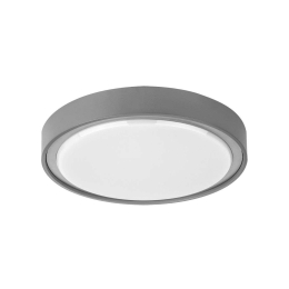 Φωτιστικό Οροφής - Πλαφονιέρα Led Grey VK/02063/G/C VKLed Πλαστικό