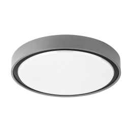 Φωτιστικό Οροφής - Πλαφονιέρα Led Grey VK/02064/G/C VKLed Πλαστικό