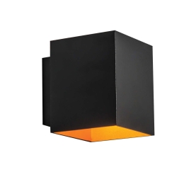 Φωτιστικό Τοίχου - Απλίκα Black Gold VK/03073WA/BGD VKLed Αλουμίνιο