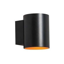 Φωτιστικό Τοίχου - Απλίκα Black Gold VK/03074WA/BGD VKLed Αλουμίνιο