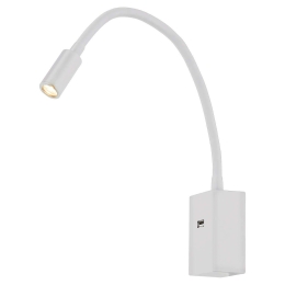 Φωτιστικό Τοίχου-Απλίκα Led White VK/04232/W/W VKLed Μέταλλο