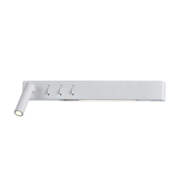Φωτιστικό Τοίχου-Απλίκα Led White 40cm VK/04231/W/W/40 VKLed Αλουμίνιο