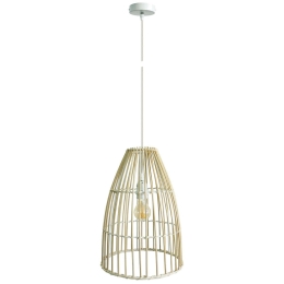 Φωτιστικό Οροφής Φ30x40 Natural VK/03126PE/30 VKLed Bamboo