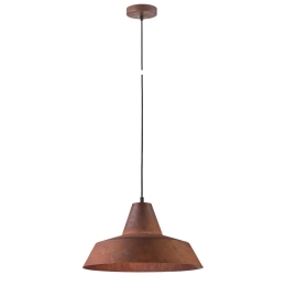 Φωτιστικό Οροφής Φ30 Rust Brown VK/03167/BR VKLed Μέταλλο